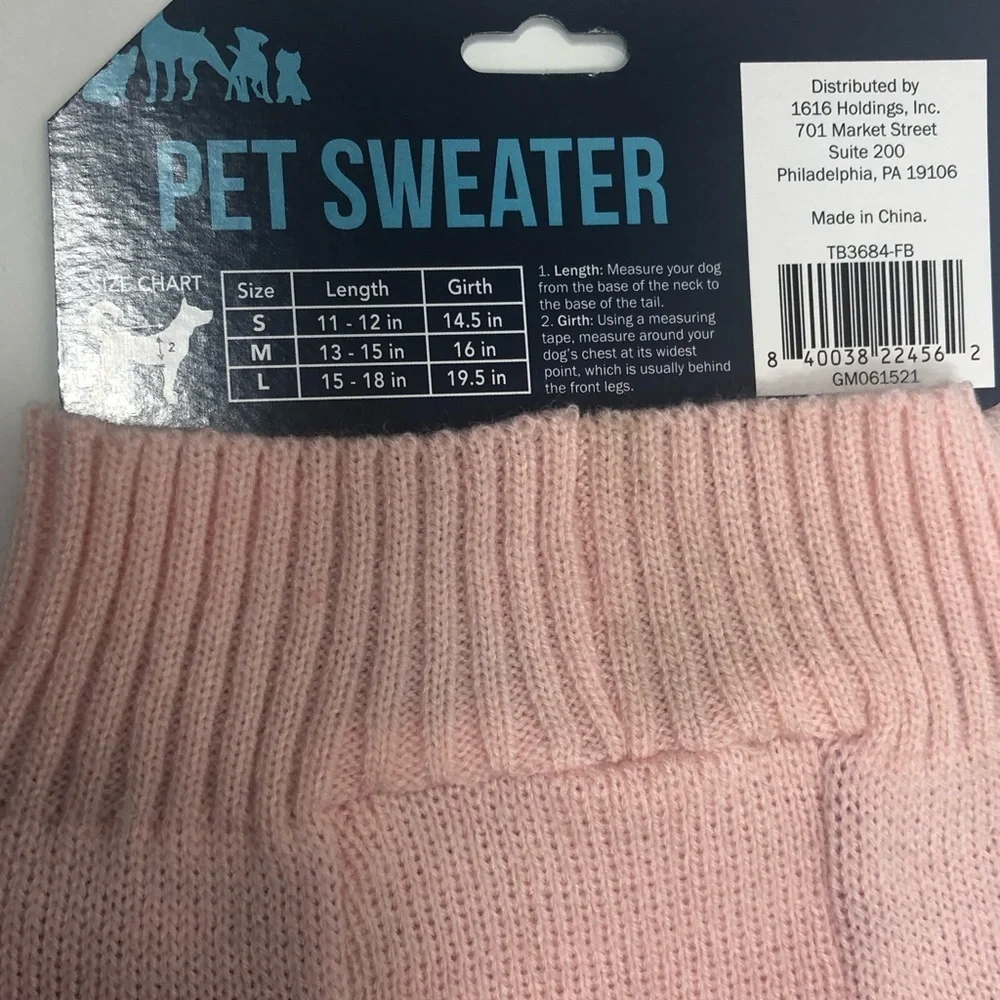 🎁HP🎁Pet Holiday Sweater Large